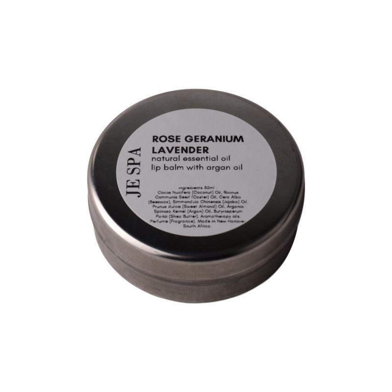 JE Spa natural essential oil lip balm with argan oil 50ml