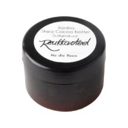 Reukkasteel jojoba shea cocoa botter suiker skuur 250ml