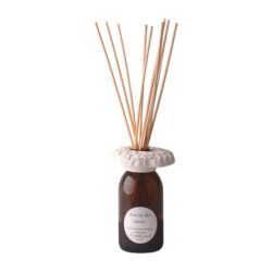 Reukkasteel-glas-houer-bamboesrietjie-diffuser-geskenk-met-100ml-olie-